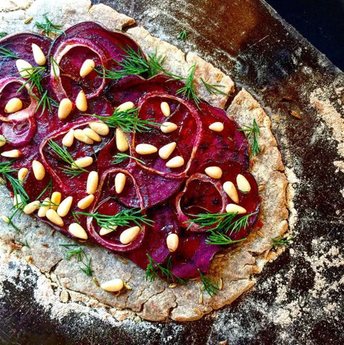 Buckwheat fennel seed flatbread Recipe by LorrainePascale cookniche